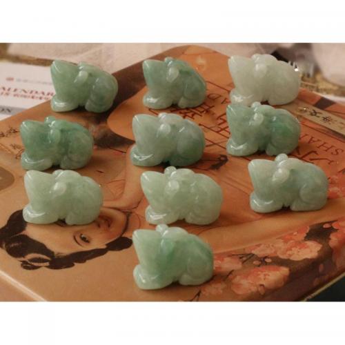 Ciondoli Jade, Giada, unisex & stili diversi per la scelta, 26x16mm, Venduto da PC