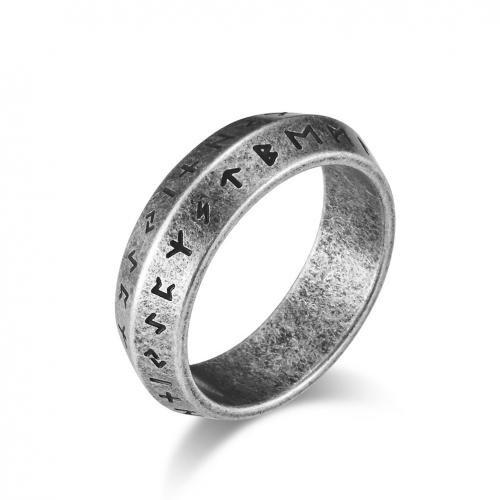 Titanium Steel Finger Ring polished Unisex & enamel Sold By PC