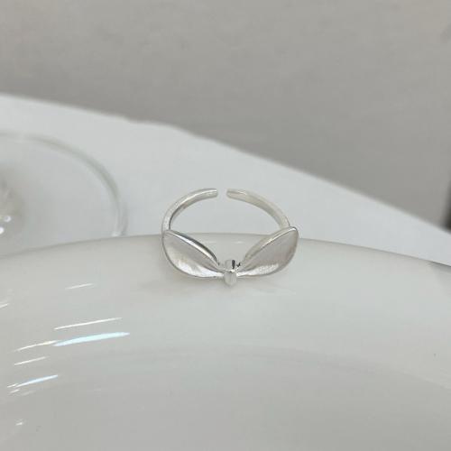 Sterling Silver Jewelry Finger Ring, 925 sterline d'argento, gioielli di moda & per la donna, assenza di nichel,piombo&cadmio, Misura:7, Venduto da PC