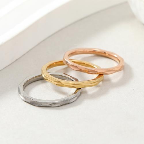 304 rustfrit stål ring Set, tre stykker & mode smykker & Unisex, width 2mm, Størrelse:7, Solgt af sæt