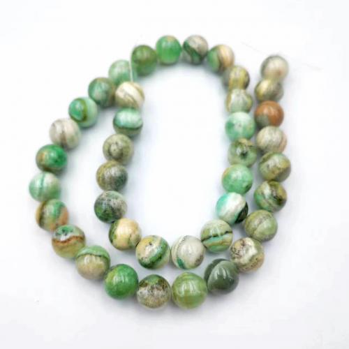 Natural Jade Beads Persian Jade Round polished fashion jewelry & DIY mixed colors Sold By Strand