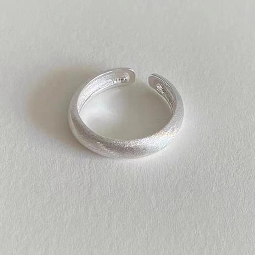 Sterling Silver Jewelry Finger Ring, 925 sterline d'argento, lucido, gioielli di moda & per la donna, assenza di nichel,piombo&cadmio, Misura:7, Venduto da PC