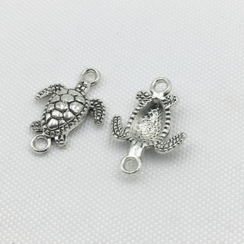 Životinja Zinc Alloy priključak, Cink Alloy, možete DIY, nikal, olovo i kadmij besplatno, 21x14x3.30mm, Rupa:Približno 2mm, Prodano By PC