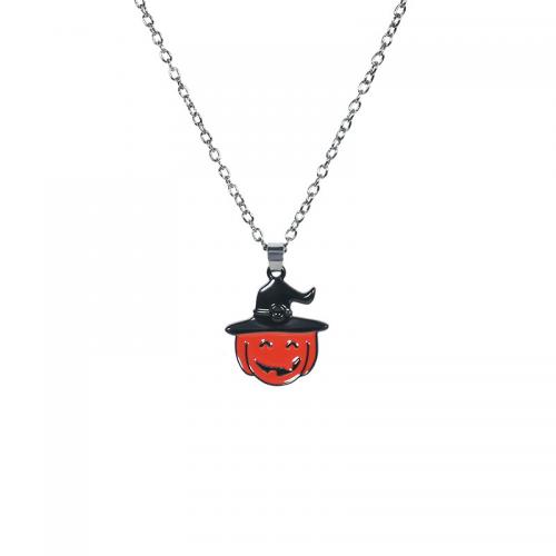 alliage de zinc collier de chandail, Halloween Design & unisexe & styles différents pour le choix, protéger l'environnement, sans nickel, plomb et cadmium, Longueur Environ 75 cm, Vendu par PC