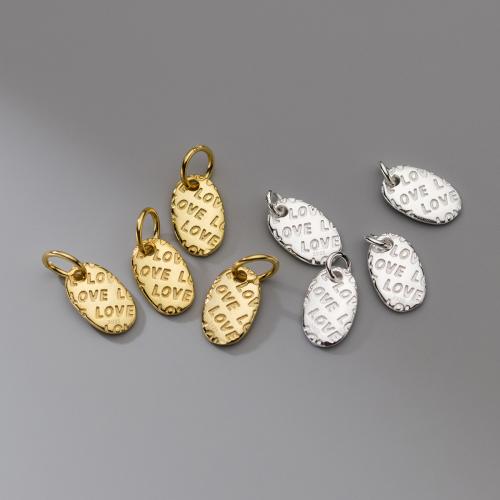 925 Sterling Silver Pendant plated DIY Sold By PC