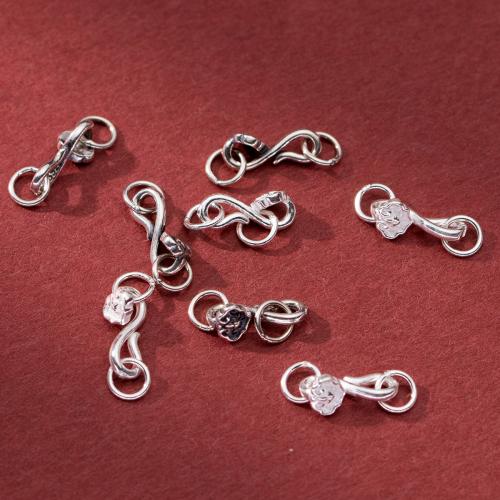 Risultati di braccialetto in argento sterling, 925 argento sterlina, DIY, nessuno, 12.50x5.50x5mm, Venduto da PC