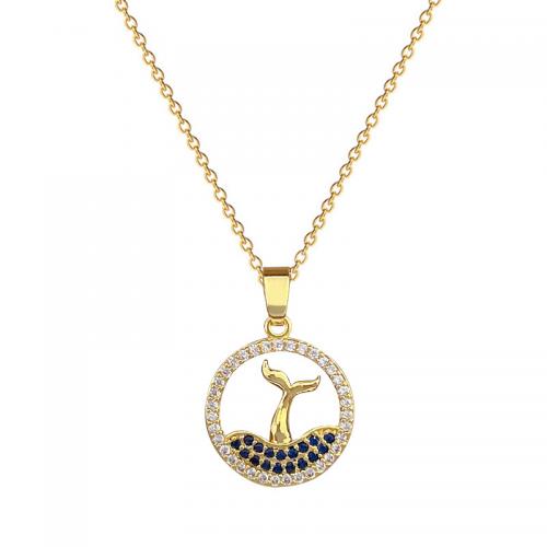 Titantium acciaio collana, with ottone, with 2inch extender chain, Ciambella, placcato color oro, per la donna & con strass & cavo, Lunghezza Appross. 15.7 pollice, Venduto da PC