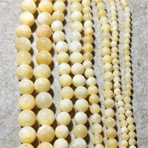 Paars Chalcedoon, Ronde, DIY & verschillende grootte voor keus, geel, Per verkocht Ca 38-40 cm Strand