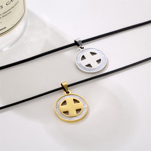 Stainless Steel Pendants 304 Stainless Steel with Shell Round plated DIY 20mm Sold By PC