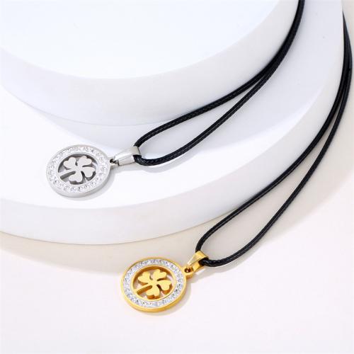 Stainless Steel Pendants 304 Stainless Steel Round plated DIY & with rhinestone 20mm Sold By PC