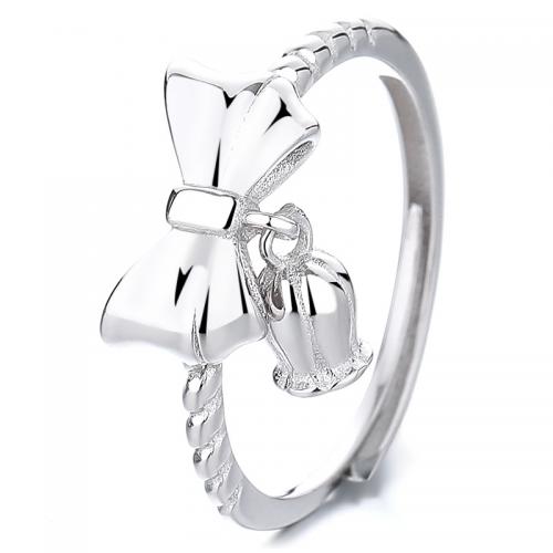 Sterling Silber Schmuck Fingerring, 925 Sterling Silber, plattiert, für Frau, keine, verkauft von PC