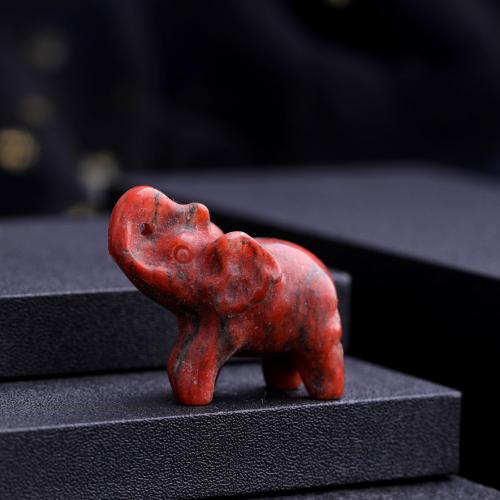 Fashion Decoration Natural Stone Elephant Carved for home and office Sold By PC