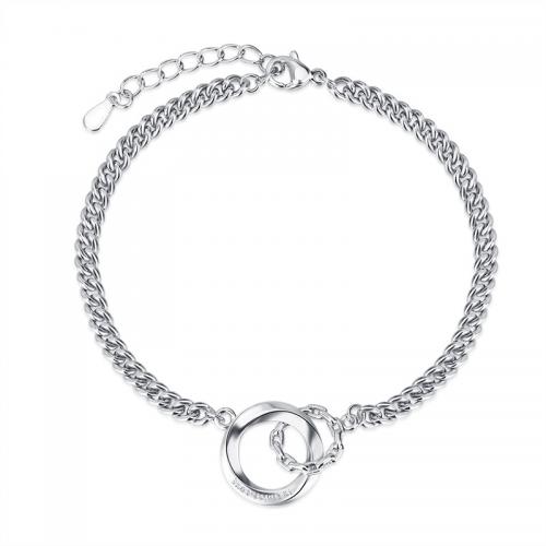 laiton Bracelet de couples, Plaqué de platine, styles différents pour le choix & pour le couple & creux, Vendu par PC