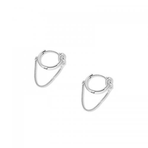 Orecchini 925 Sterling Silver Drop & Dangle, 925 sterline d'argento, gioielli di moda & per la donna, assenza di nichel,piombo&cadmio, 12x25mm, Venduto da coppia