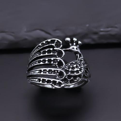 Zink Alloy Finger Ring, plated, mode smycken, silver, nickel, bly och kadmium gratis, Ring inner diameter:1.8cm, Säljs av PC