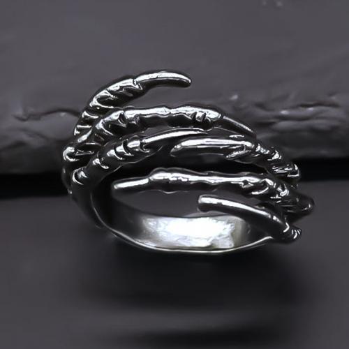 Zinklegierung Fingerring , plattiert, Modeschmuck, Silberfarbe, frei von Nickel, Blei & Kadmium, Ring inner diameter:1.8cm, verkauft von PC