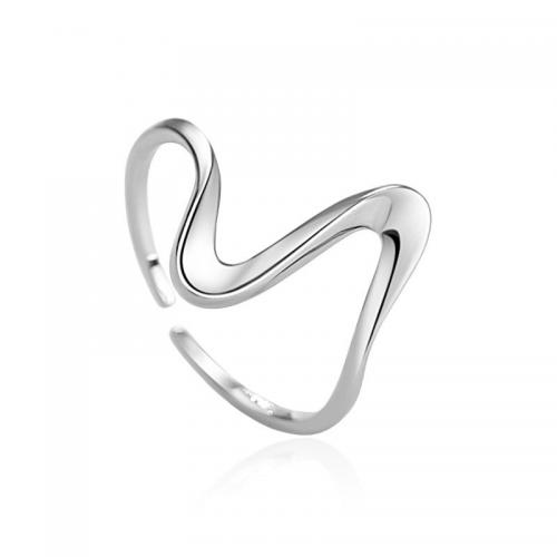 Sterling Silber Schmuck Fingerring, 925 Sterling Silber, plattiert, für Frau, keine, verkauft von PC