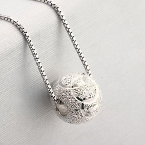 925 Sterling Silver Necklaces polished fashion jewelry & Unisex nickel lead & cadmium free Length Approx 40 cm Sold By PC