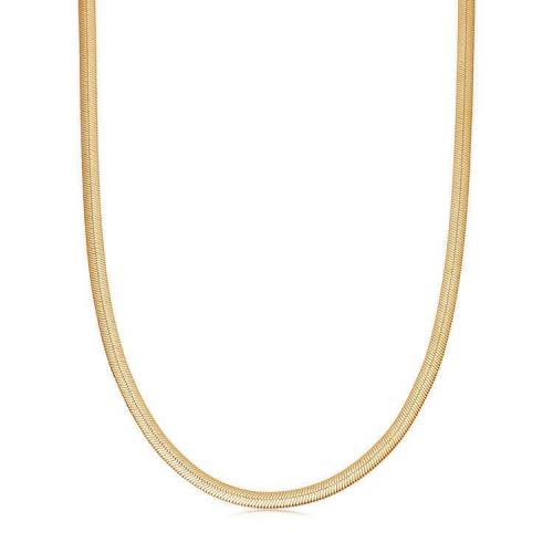 Collane d'argento sterlina, 925 argento sterlina, with 5CM extender chain, placcato, per la donna, nessuno, Lunghezza Appross. 40 cm, Venduto da PC