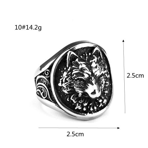 Titanium Steel Finger Ring polished Unisex silver color Sold By PC