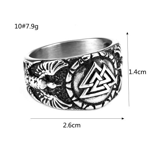 Titanium Steel Finger Ring polished Unisex silver color Sold By PC