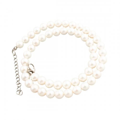 Collier coquillages de mer du Sud, Shell Pearl, bijoux de mode & unisexe, 8mm, Longueur Environ 51 cm, Vendu par PC