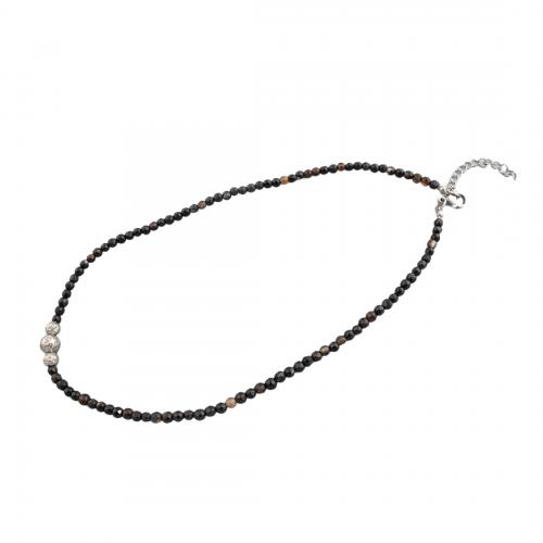 Agaat ketting, mode sieraden & uniseks, 9.50mm, Lengte Ca 48.5 cm, Verkocht door PC