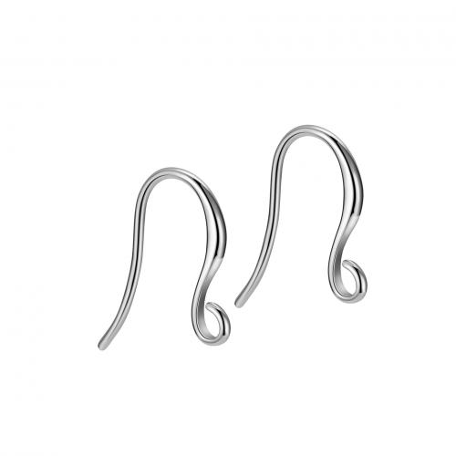 925 Sterling Silver Hook Earwire, pozlaćen, možete DIY, više boja za izbor, nikal, olovo i kadmij besplatno, 10x13.5mm, Prodano By par