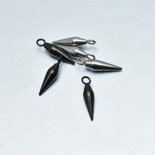 Stainless Steel Pendants 304 Stainless Steel Conical Vacuum Ion Plating fashion jewelry & DIY Sold By PC