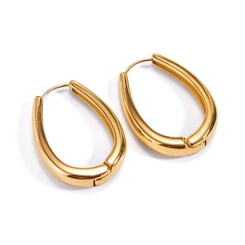 Acier inoxydable Levier Retour Earring, Acier inoxydable 316, Placage, pour femme, plus de couleurs à choisir, 35x26mm, Vendu par paire