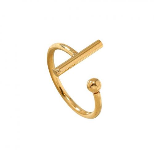 Anillo de dedo de acero inoxidable, acero inoxidable 304, chapado, diverso tamaño para la opción & para mujer, más colores para la opción, Vendido por UD