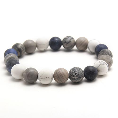 Gemstone Bracciali, Pietra naturale, with sodalite, placcato, unisex & stili diversi per la scelta, nessuno, Venduto da PC