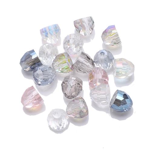 Mode Glasperlen, Glas, DIY, keine, 6x6mm, Bohrung:ca. 1.2mm, ca. 100PCs/Tasche, verkauft von Tasche