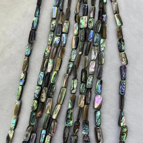 Abalone Shell Helmet, tee-se-itse, 6x15mm, N. 16PC/Strand, Myyty Per N. 39 cm Strand