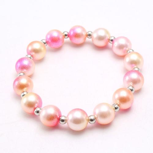 子供バングル, アクリル, DIY, 無色, The bracelet is 14cm long and the bead size is 10mm, 売り手 パソコン