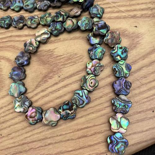 Abalone -Shell-Beads, conchiglia Abalone, Fiore, gioielli di moda & DIY, multi-colore, 16mm, 5PC/borsa, Venduto da borsa