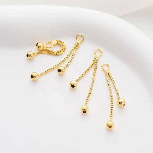 Messing Earring Drop Component, gold plated, DIY, nikkel, lood en cadmium vrij, Verkocht door PC