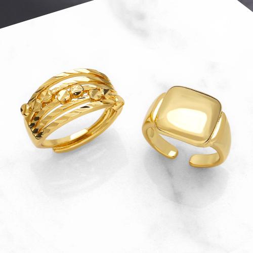 Brass Finger Ring plated fashion jewelry golden nickel lead & cadmium free Sold By PC