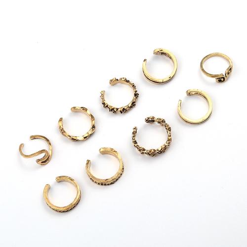 Zinc Alloy Toe Ring 9 pieces & fashion jewelry & for woman nickel lead & cadmium free Sold By Set