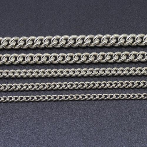 925 Sterling Silver Chains DIY silver color Sold By G