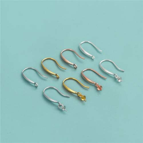 925 Sterling Silver Hook Earwire, 925 de prata esterlina, DIY & Vario tipos a sua escolha, vendido por par