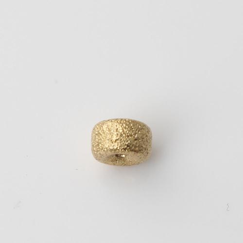 Brass Jewelry Beads Round gold color plated DIY nickel lead & cadmium free Sold By PC