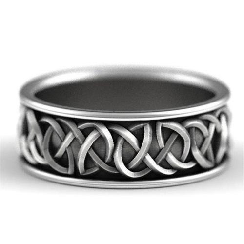 Sinc Alloy Finger Ring, plátáilte, méid éagsúla do rogha & do fear, dath bunaidh, Díolta De réir PC