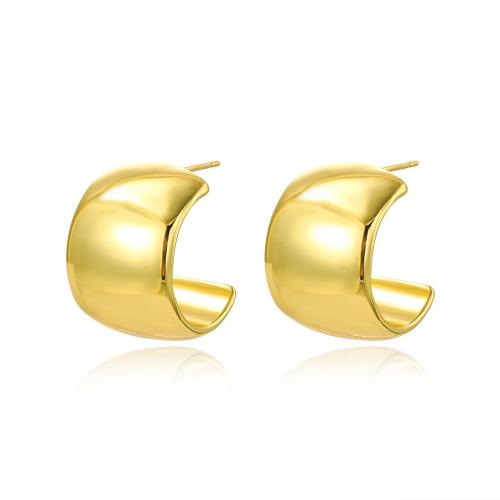 Brass Stud Earring high quality plated fashion jewelry & for woman nickel lead & cadmium free Sold By Pair