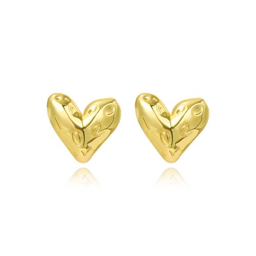 Brass Stud Earring high quality plated fashion jewelry & for woman nickel lead & cadmium free Sold By Pair