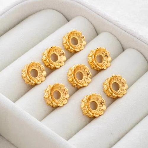 Brass Spacer Beads gold color plated DIY nickel lead & cadmium free Sold By PC