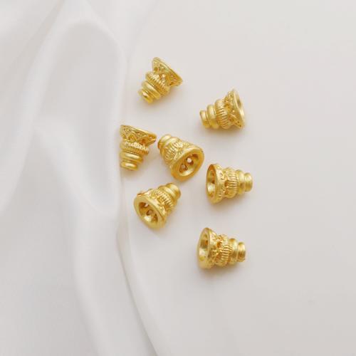 Brass Jewelry Beads gold color plated DIY nickel lead & cadmium free Sold By PC