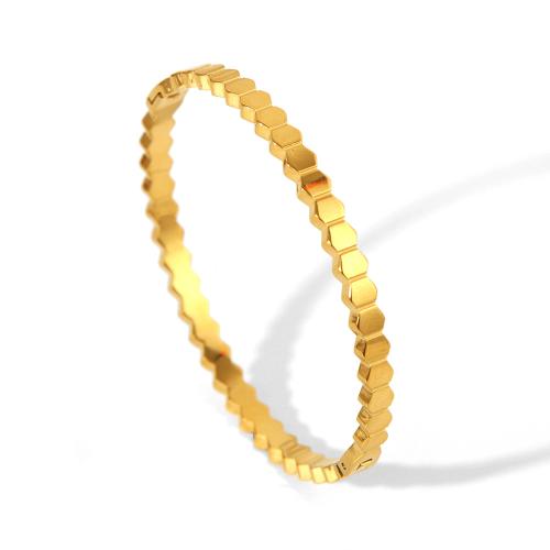 Nerūdijančio plieno Bangle, 304 Nerūdijantis plienas, padengtą, moters, daugiau spalvų pasirinkimas, Pardavė PC