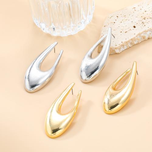 Zinc Alloy Stud Earring plated fashion jewelry & for woman Sold By Pair