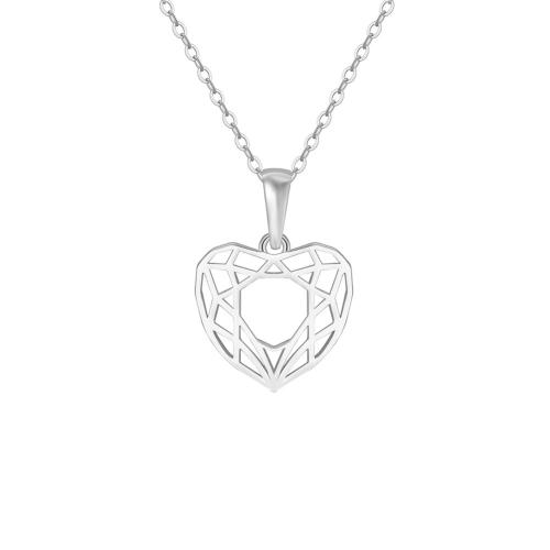 Hopeakaulakorut, 925 Sterling Silver, naiselle, enemmän värejä valinta, Pituus N. 45 cm, Myymät PC